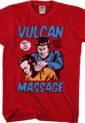 Vulcan Massage Star Trek T-Shirt