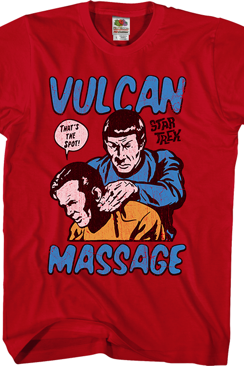 Vulcan Massage Star Trek T-Shirtmain product image