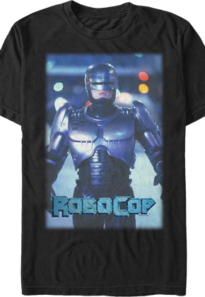 Walking Patrol Robocop T-Shirt