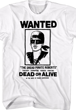 Wanted Poster Princess Bride T-Shirt