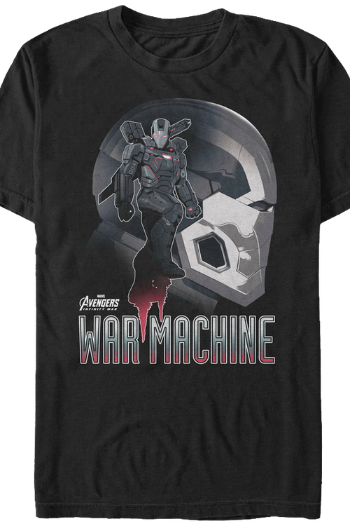 War Machine Avengers Infinity War T-Shirtmain product image