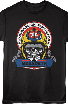 Warheads On Foreheads Megadeth T-Shirt