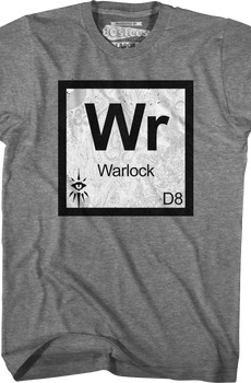 Warlock Element Symbol Dungeons & Dragons T-Shirt