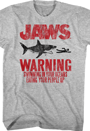 Warning Jaws T-Shirt