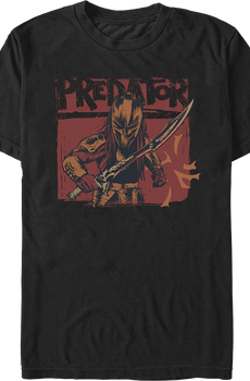 Warrior Pose Predator Badlands T-Shirt