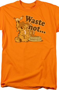 Waste Not Garfield T-Shirt