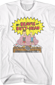 Watching TV Beavis And Butt-Head T-Shirt