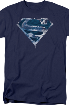 Water Logo Superman DC Comics T-Shirt