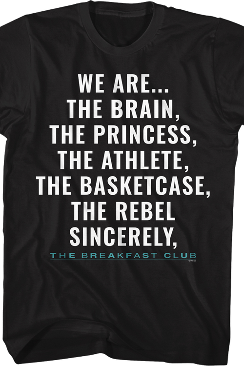 We Are The Breakfast Club T-Shirtmain product image