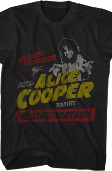 Welcome To My Nightmare Alice Cooper T-Shirt