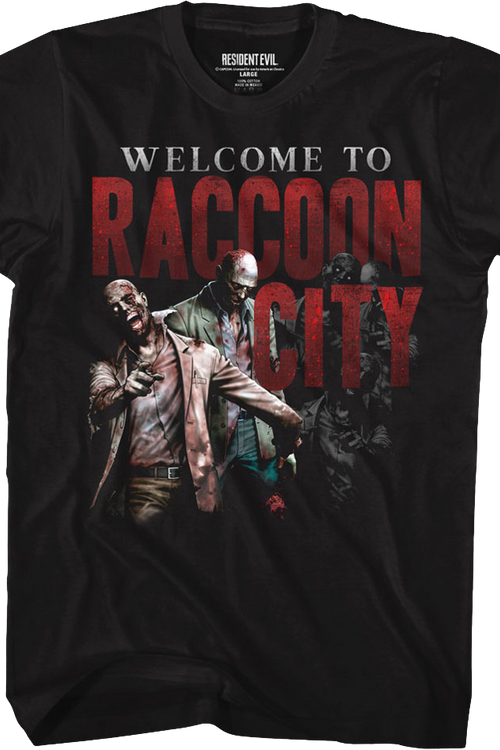Welcome To Raccoon City Resident Evil T-Shirtmain product image