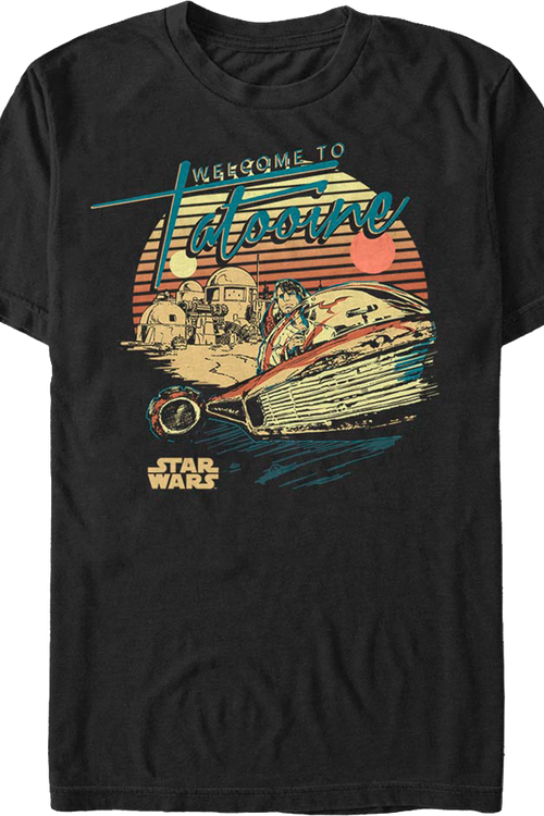 Welcome To Tatooine Star Wars T-Shirtmain product image