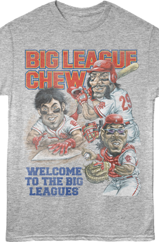 Welcome To The Big Leagues Illustrations Big League Chew T-Shirt