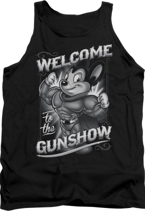 Welcome To The Gunshow Mighty Mouse Tank Top