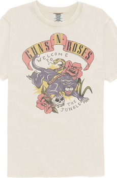 Welcome To The Jungle Guns N' Roses Comfort Colors Brand T-Shirt