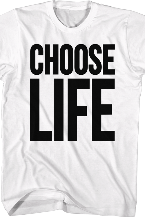 WHAM Choose Life T-Shirtmain product image