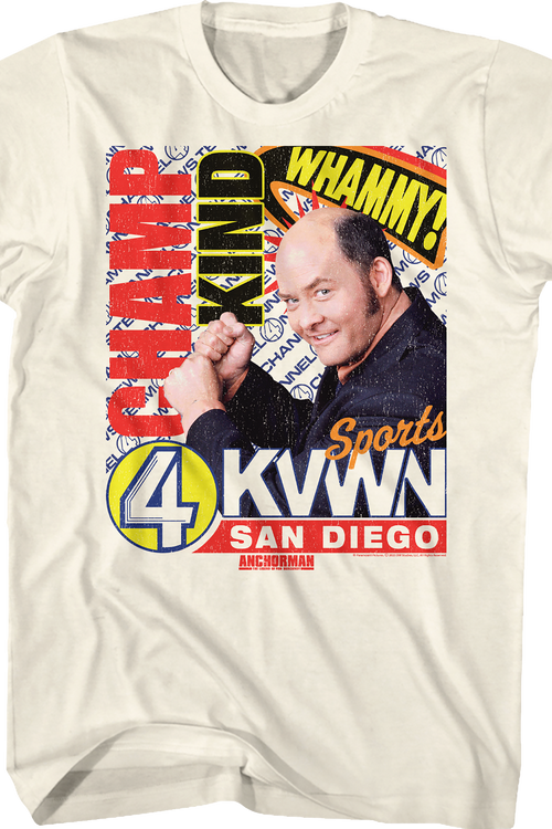 Whammy Champ Kind Anchorman T-Shirtmain product image
