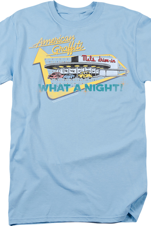 What A Night American Graffiti T-Shirtmain product image
