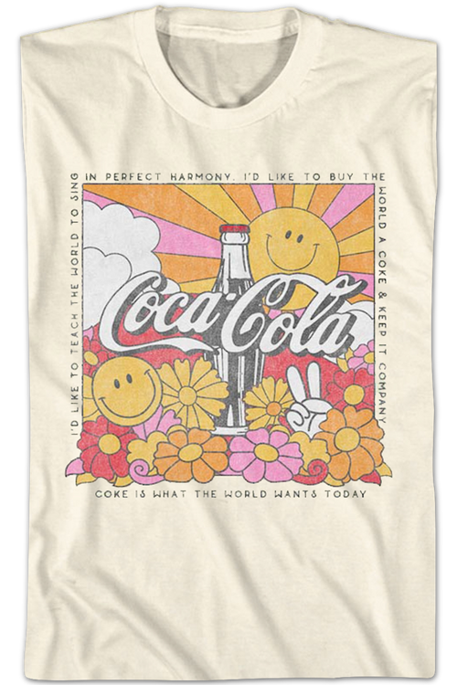 What The World Wants Today Coca-Cola T-Shirtmain product image