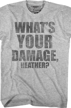What's Your Damage Heathers T-Shirt