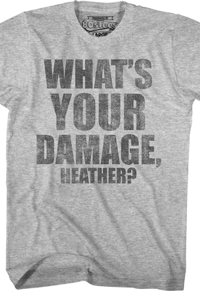 What's Your Damage Heathers T-Shirt