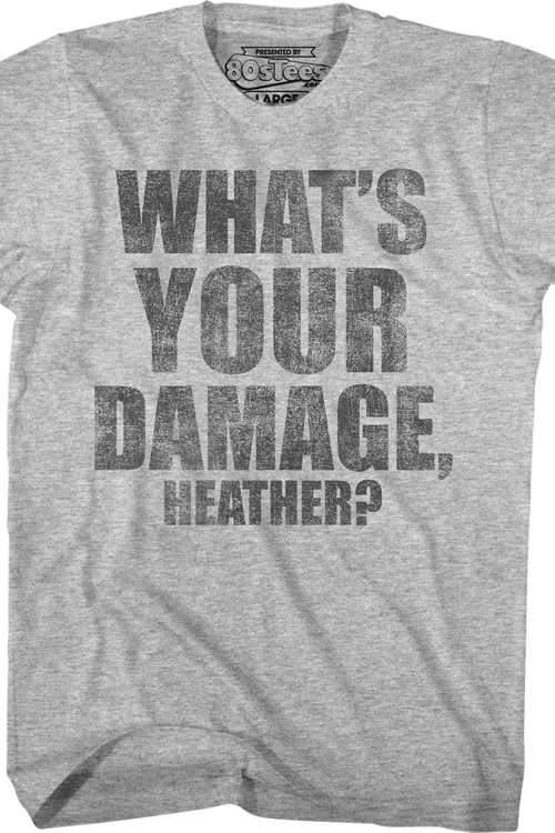 What's Your Damage Heathers T-Shirtmain product image