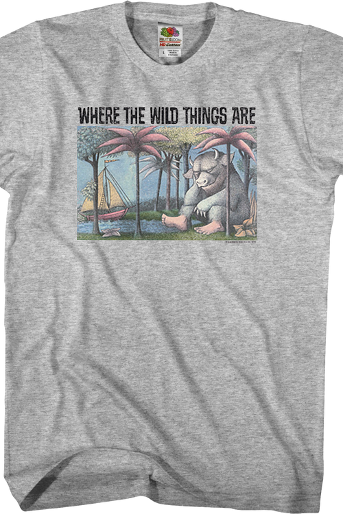 Where The Wild Things Are Book Cover T-Shirtmain product image