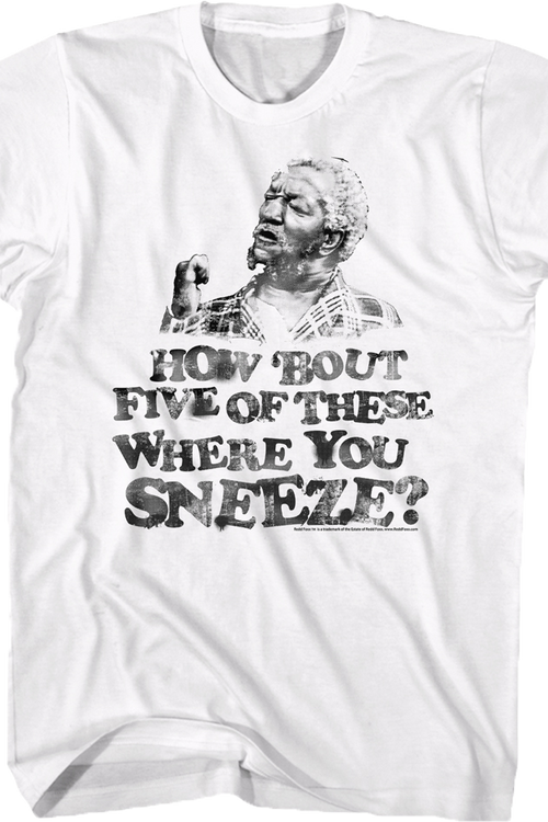 Where You Sneeze Sanford and Son T-Shirtmain product image