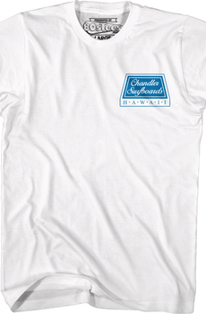 White Chandler Surfboards North Shore T-Shirt