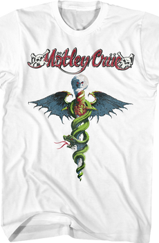 White Dr. Feelgood Motley Crue T-Shirt