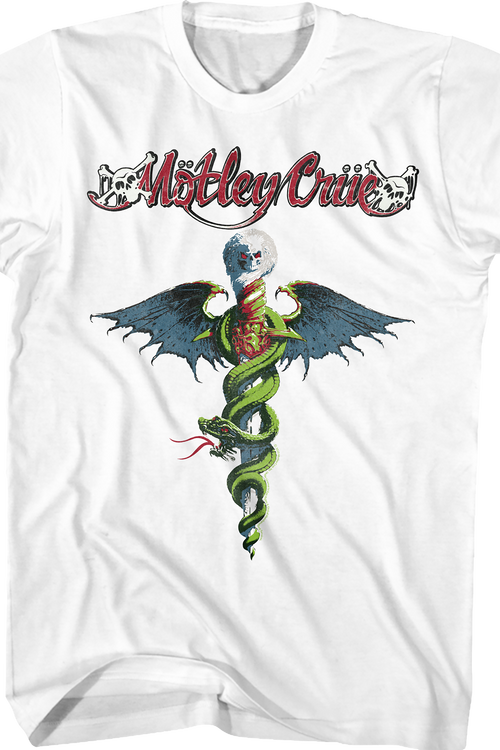 White Dr. Feelgood Motley Crue T-Shirtmain product image