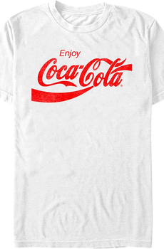 White Enjoy Coca-Cola T-Shirt