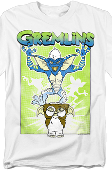 White Gizmo's Nightmare Gremlins T-Shirt