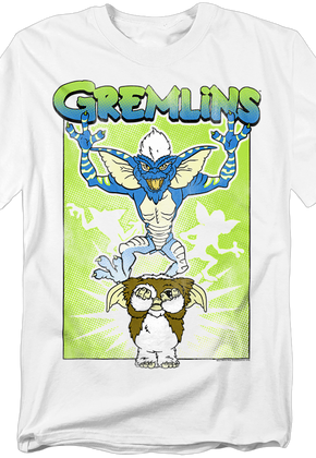 White Gizmo's Nightmare Gremlins T-Shirt