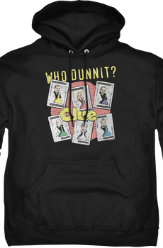 Who Dunnit Clue Hoodie