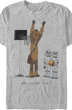 Who Invited Him Star Wars T-Shirt