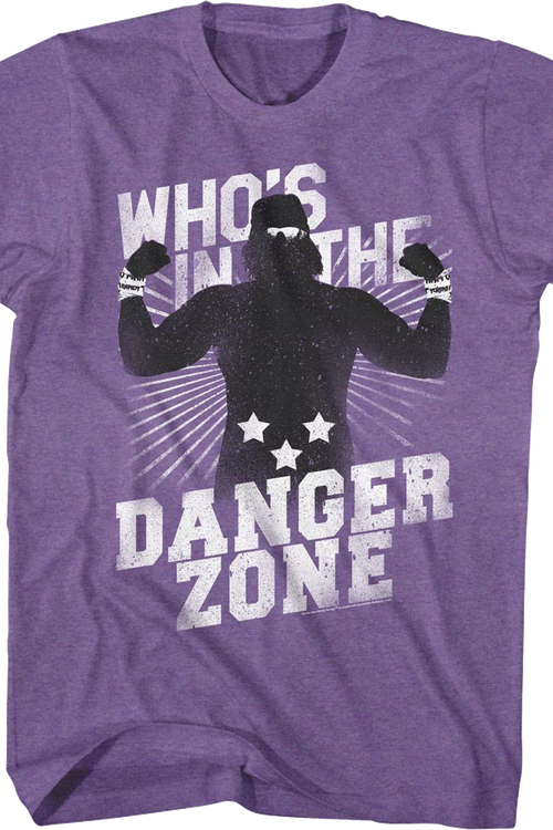 Who's In The Danger Zone Macho Man Randy Savage T-Shirtmain product image