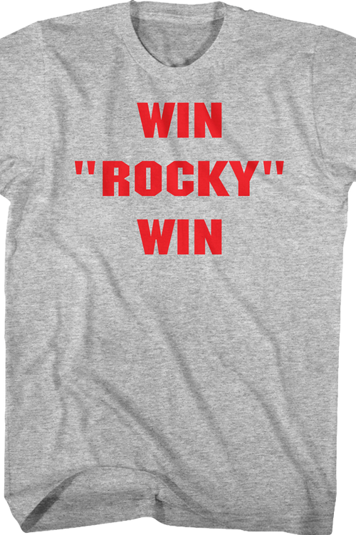 Win Rocky Win T-Shirtmain product image