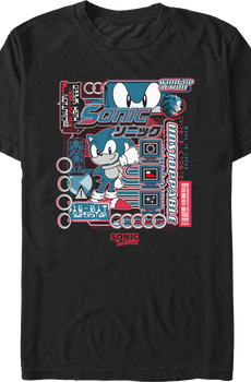 Wind-Up Action Sonic The Hedgehog T-Shirt