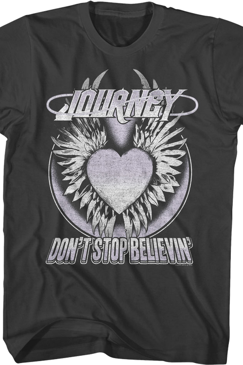 Winged Heart Don't Stop Believin' Journey T-Shirtmain product image