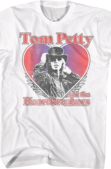 Winged Heart Tom Petty And The Heartbreakers T-Shirt