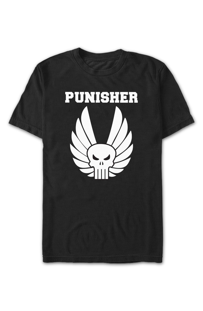 Winged Skull Logo Punisher Marvel Comics T-Shirt