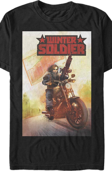 Winter Soldier Marvel Comics T-Shirt