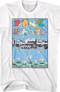 Wish You Were Here 1975 Poster Pink Floyd T-Shirt
