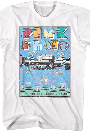 Wish You Were Here 1975 Poster Pink Floyd T-Shirt