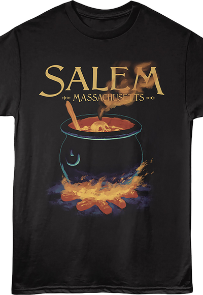 Witch's Cauldron Salem Massachusetts T-Shirt