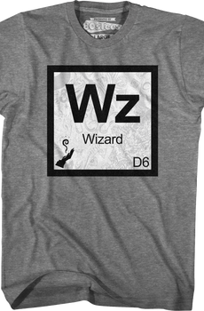 Wizard Element Symbol Dungeons & Dragons T-Shirt