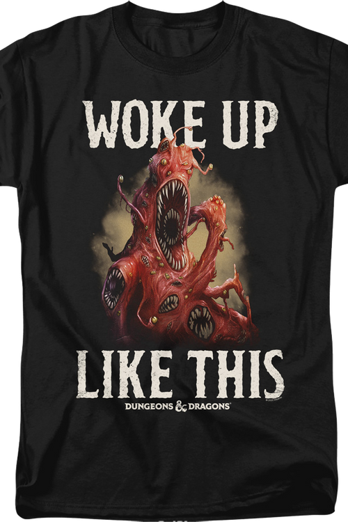 Woke Up Like This Dungeons & Dragons T-Shirtmain product image