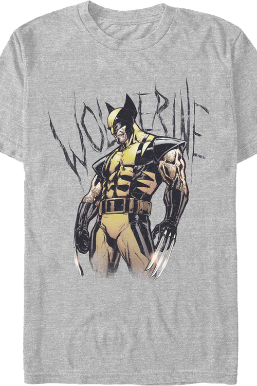 Wolverine Carved Name X-Men Marvel Comics T-Shirtmain product image