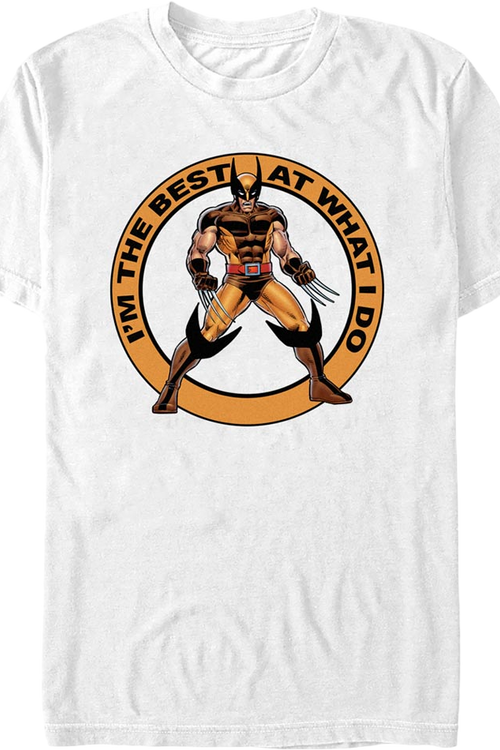 Wolverine I'm The Best At What I Do Marvel Comics T-Shirtmain product image
